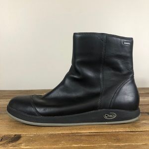 Chaco Darcy Leather Ankle Boot Sz 12